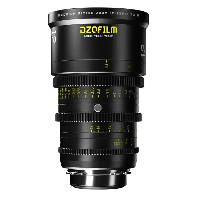 DZOFilm Pictor Zoom 12-25mm T2.8 Black 12-25 Zoom Objektiv Cine 