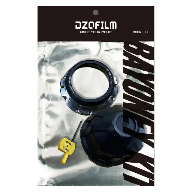 DZOFilm PL Mount Tool Kit Bayonet, screwdriver, screws and shims 