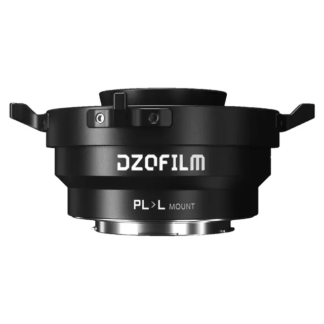 DZOFilm Octopus Adapter PL Optikk på L mount camera 