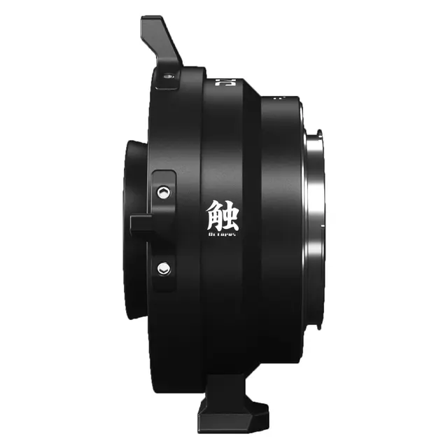 DZOFilm Octopus Adapter PL Optikk på L mount camera 