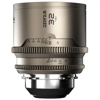 DZOFilm Arcana 32mm T2.1 FF Prime 1.5x Anamorphic. ARRI PL. Titanium