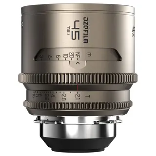 DZOFilm Arcana 45mm T2.1 FF Prime 1.5x Anamorphic. ARRI PL. Titanium