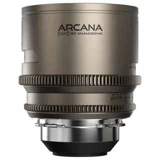 DZOFilm Arcana 45mm T2.1 FF Prime 1.5x Anamorphic. ARRI PL. Titanium