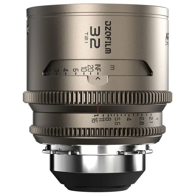 DZOFilm Arcana 3-Lens Kit T2.1 FF Prime 32/45/75mm. 1.5x Anamorphic. ARRI PL 