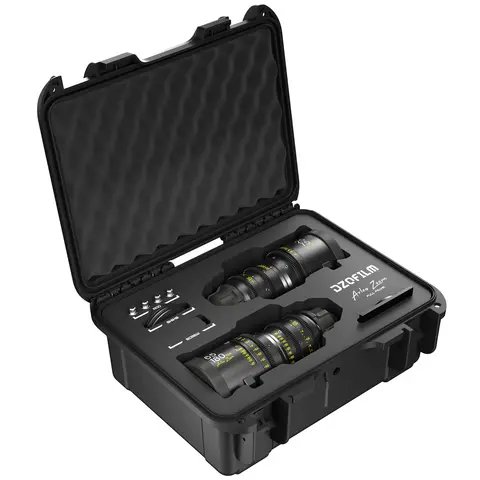 DZOFilm Arles Zoom 25-75/65-180mm T2.6 Kit med Hardcase. PL