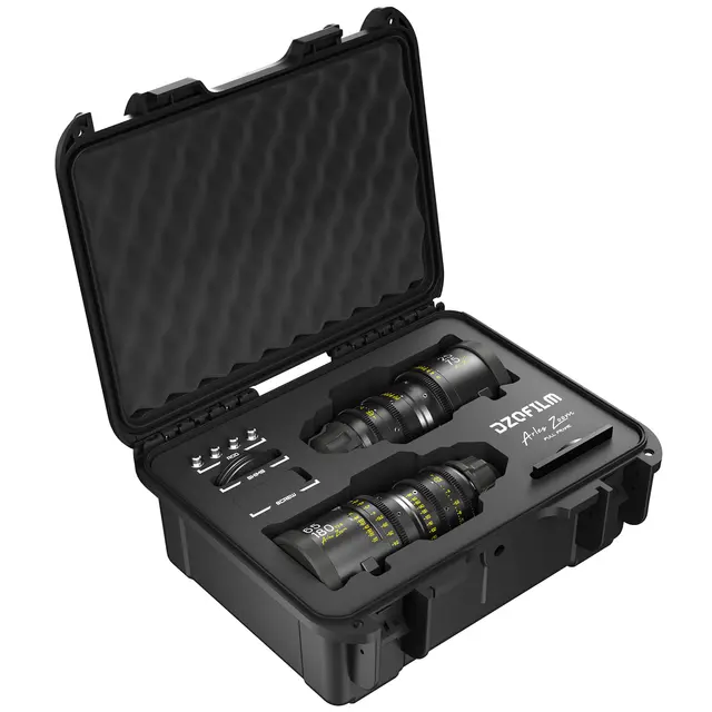 DZOFilm Arles Zoom 25-75/65-180mm T2.6 Kit med Hardcase. PL 