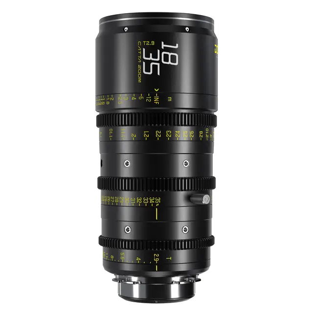 DZOFilm Catta Ace FF Zoom 18-35mm T2.9 PL & EF Mount Cine Objektiv. Sort 