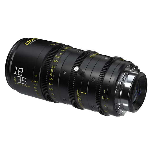 DZOFilm Catta Ace FF Zoom 18-35mm T2.9 PL & EF Mount Cine Objektiv. Sort 
