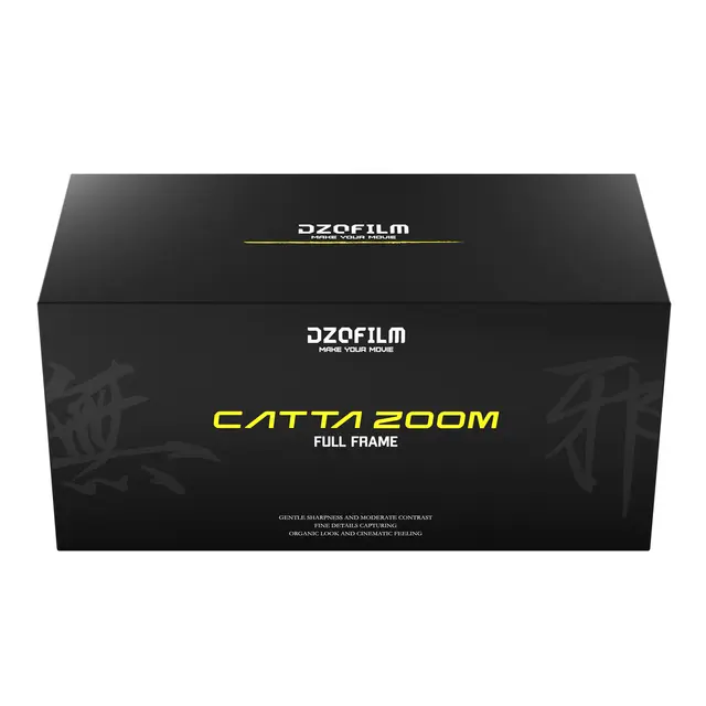 DZOFilm Catta Ace FF Zoom 18-35mm T2.9 PL & EF Mount Cine Objektiv. Sort 