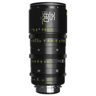 DZOFilm Catta Ace FF Zoom 35-80mm T2.9 PL-mount Cine Objektiv. Sort