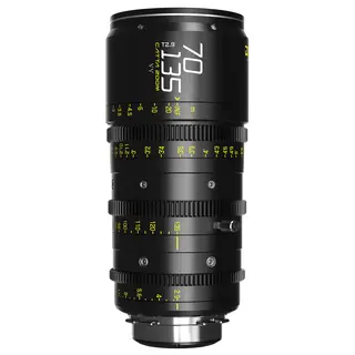 DZOFilm Catta Ace FF Zoom 70-135mm T2.9 PL &amp; EF Mount Cine Objektiv. Sort
