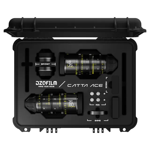 DZOFilm Catta FF 2-Lens Zoom Bundle T2.9 18-35mm/35-80mm. E-Mount. 