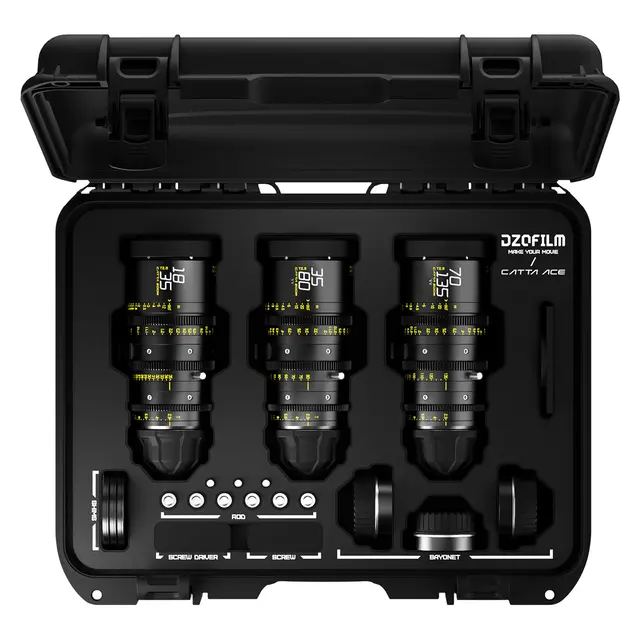 DZOFilm Catta FF 2-Lens Zoom Bundle T2.9 18-35mm/70-135mm. E-Mount. 