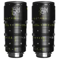 DZOFilm Catta Ace FF Zoom Bundle T2.9 EF & PL Mount 35-80mm/70-135mm. Sort