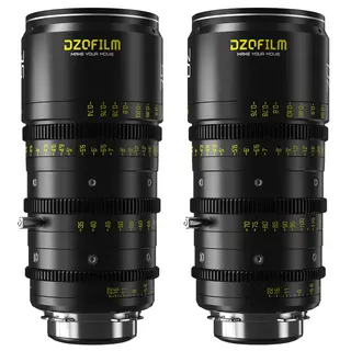DZOFilm Catta Ace FF Zoom Bundle T2.9 EF &amp; PL Mount 35-80mm/70-135mm. Sort