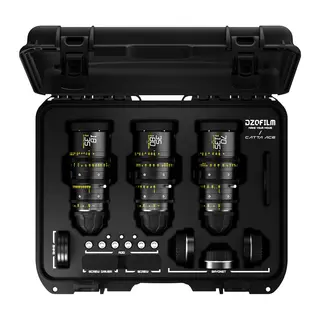DZOFilm Catta FF 3-Lens Zoom Bundle T2.9 18-35mm/35-80mm/70-135mm. EF &amp; PL Mount.