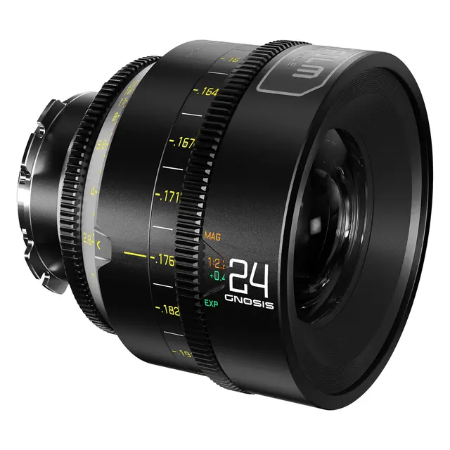 DZOFilm 24mm T2.8 Gnosis Macro Prime M 24mm LPL med PL & EF Mounts 