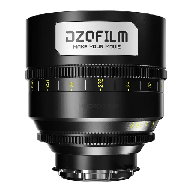 DZOFilm 65mm T2.8 Gnosis Macro Prime M 65mm LPL med PL & EF Mounts 