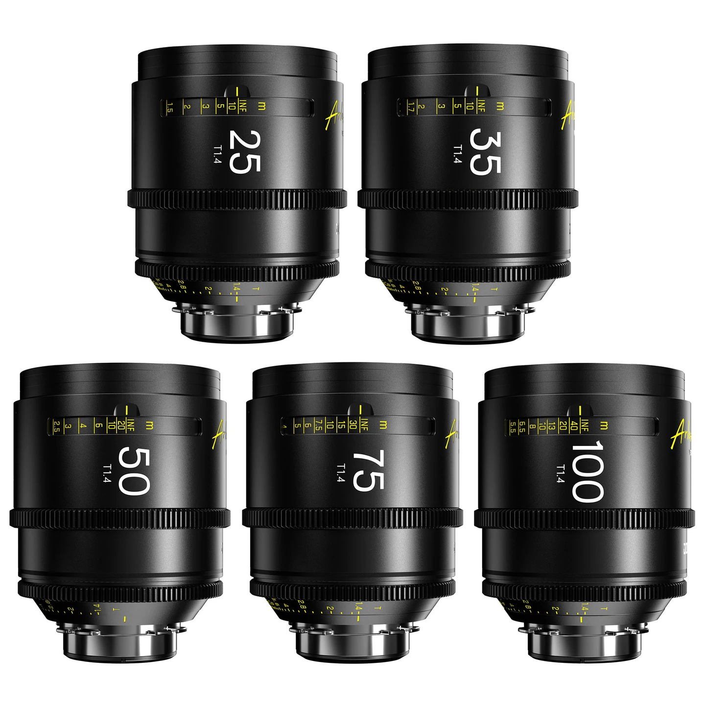 DZOFilm Arles 25/35/50/75/100mm T1.4 PL-mount