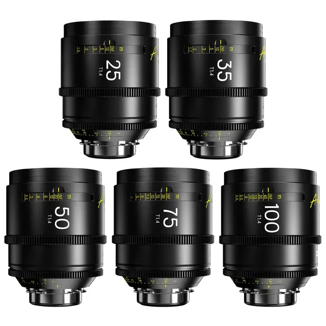 DZOFilm Arles 25/35/50/75/100mm T1.4 PL-mount 