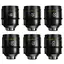 DZOFilm Arles 18/25/35/50/75/100mm FF/VV Prime Cine 6-Lens Kit. PL. m/Hardcase