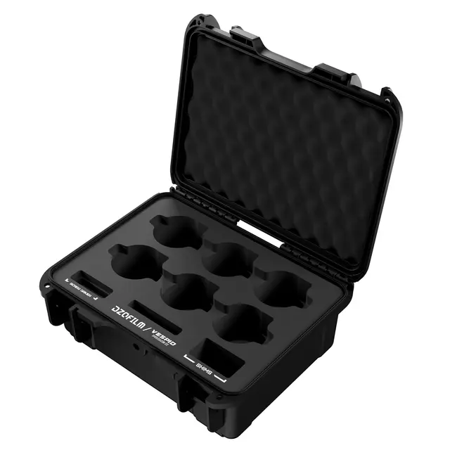 DZOFilm Vespid2 T1.9 Prime 6-Lens Kit PL 18, 24, 35, 50, 85 og 105mm. Hardcase 