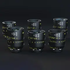 DZOFilm Vespid 6-Lens Kit A EF & PL 25, 35, 50, 75, 100, og 125mm