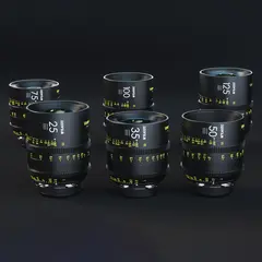 DZOFilm Vespid 6-Lens Kit A EF &amp; PL 25, 35, 50, 75, 100, og 125mm