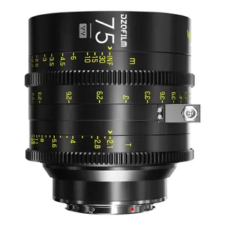 DZOFilm Vespid Cyber 75mm T2.1 Full Frame PL &amp; EF Mounts