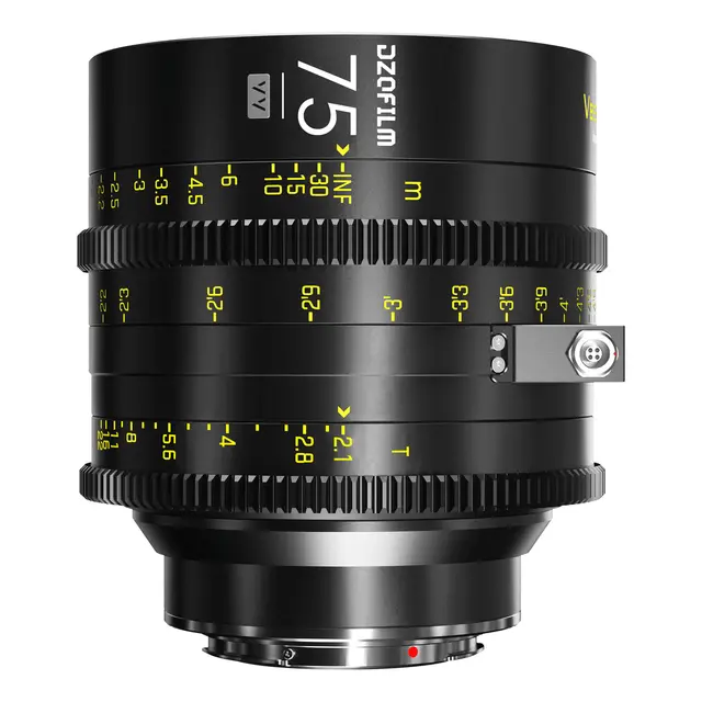 DZOFilm Vespid Cyber 75mm T2.1 Full Frame PL & EF Mounts 
