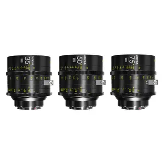 DZOFilm Vespid Cyber Full Frame 3-Lens PL & EF Mounts 35mm, 50mm & 75mm T2.1