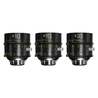 DZOFilm Vespid Cyber Full Frame 3-Lens PL &amp; EF Mounts 35mm, 50mm &amp; 75mm T2.1