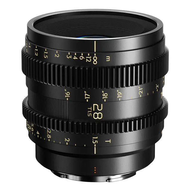Thypoch Simera-C T1.5 Cine 4-Lens Kit 28/35/50/75mm m/Hardcase. Sony E 