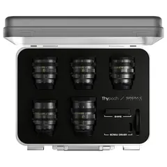 Thypoch Simera-C T1.5 Cine 5-Lens Kit 21/28/35/50/75mm m/Hardcase. Sony E