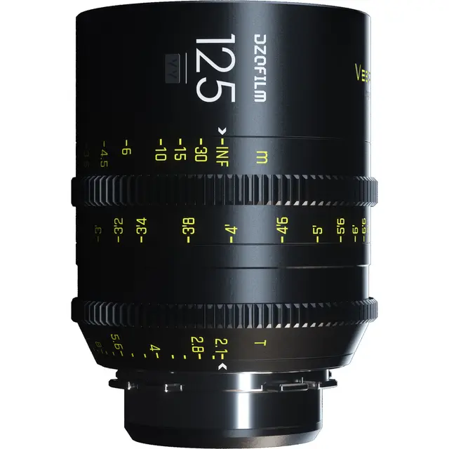 DZOFilm Vespid Prime FF 125mm T2.1 EF & PL-mount 125mm Cine Objektiv 