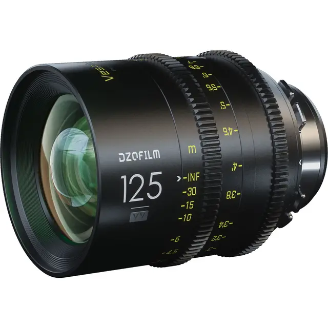 DZOFilm Vespid Prime FF 125mm T2.1 EF & PL-mount 125mm Cine Objektiv 