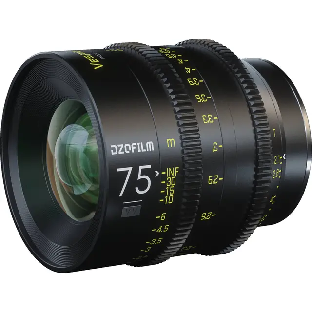 DZOFilm Vespid Prime FF 75mm T2.1 EF & PL-mount 75mm Cine Objektiv 