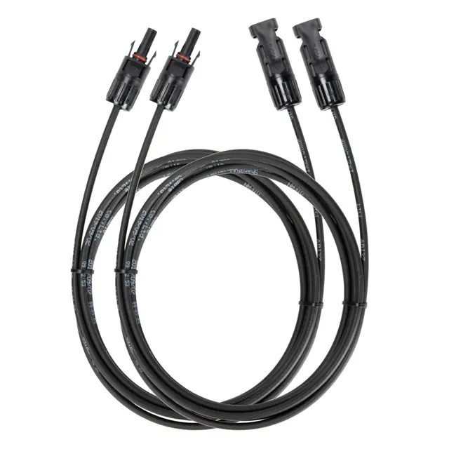 EcoFlow MC4 Solar Extension kabel 3m 3 Meter Forlengese kabel til solpaneler 