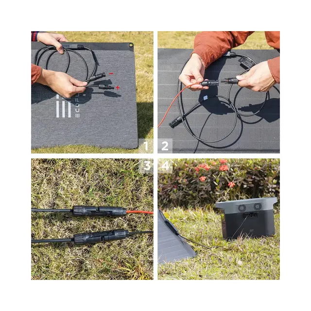 EcoFlow Solar Panel 110w 110w Solcellepanel 