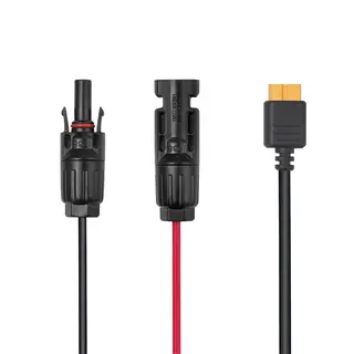 EcoFlow Cable MC4 to XT60i Cable 2,5m Kabel til solcellepanel 2,5m