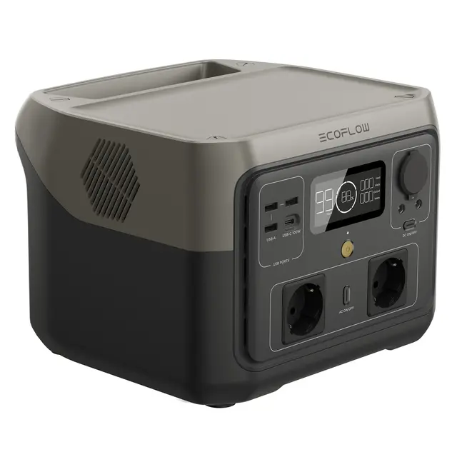 EcoFlow RIVER 2 Max 512Wh / 500W (1000W peak) 
