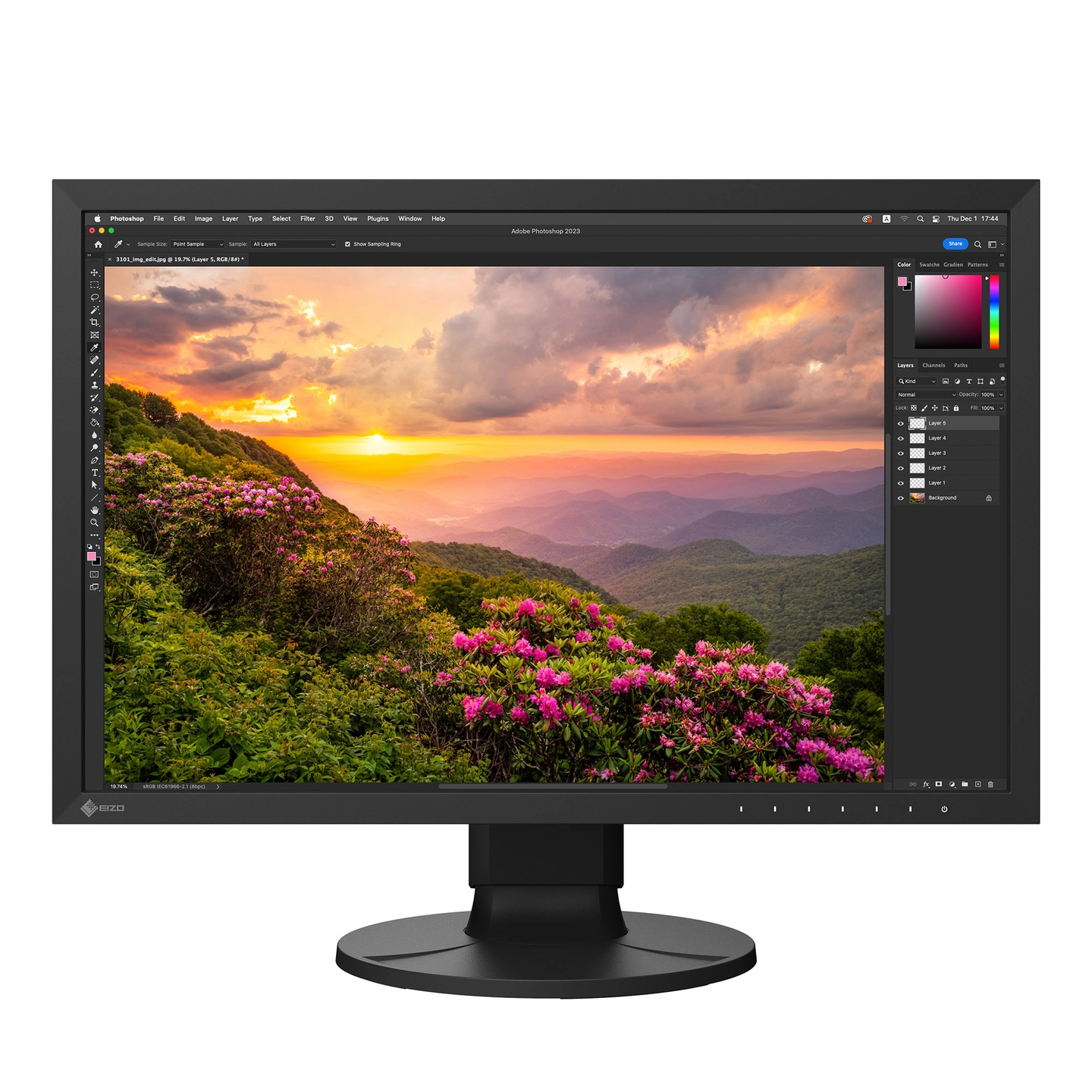 Eizo ColorEdge CS2400S 24" Sort 24" 1920 x 1200 Monitor