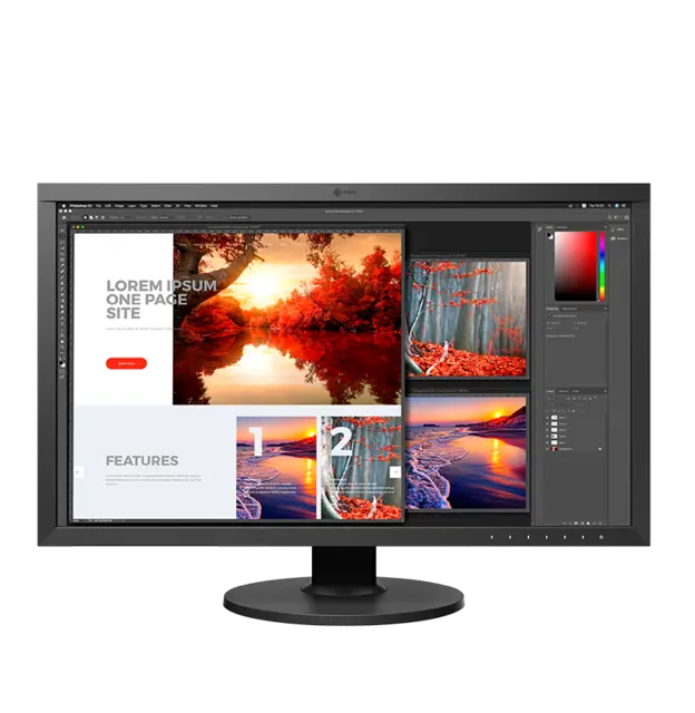 Eizo ColorEdge CS2740 4K CAL 27" Monitor m/EX4 kalibreringssensor 