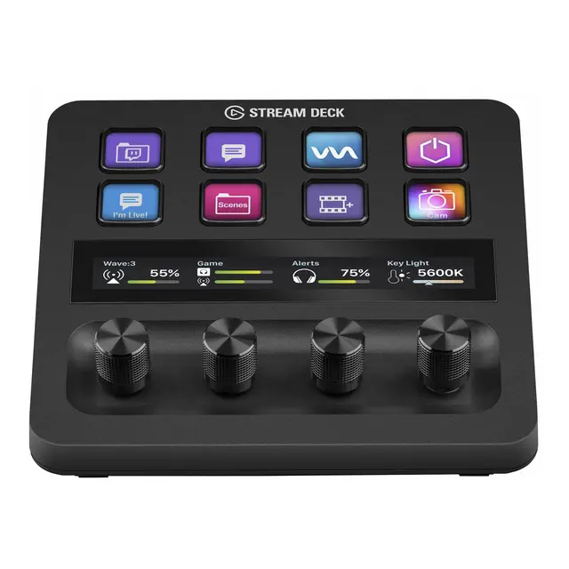 Elgato Stream Deck+ Programmerbar kontroller 