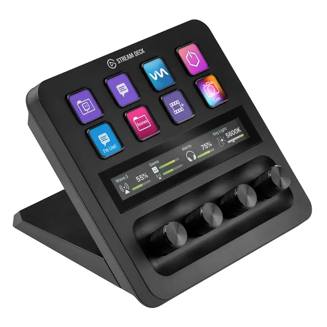 Elgato Stream Deck+ Programmerbar kontroller 
