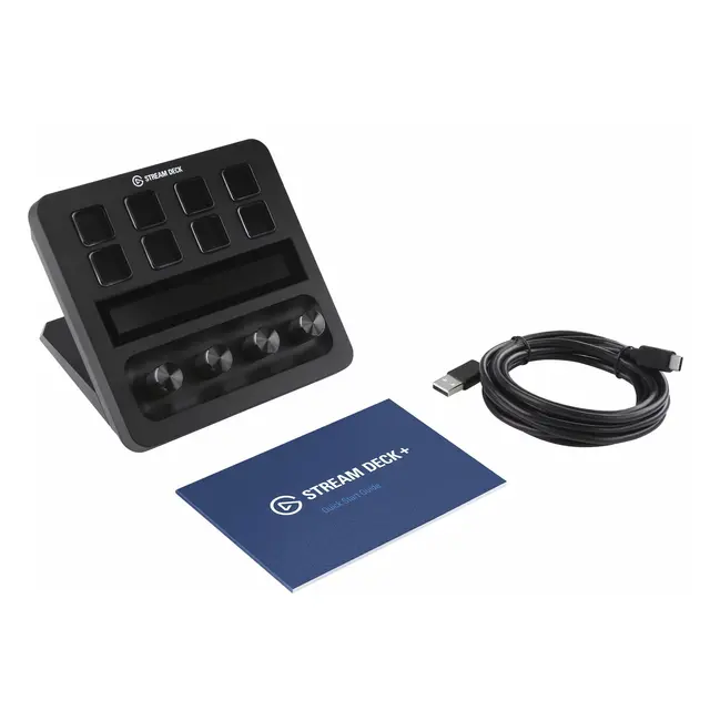 Elgato Stream Deck+ Programmerbar kontroller 