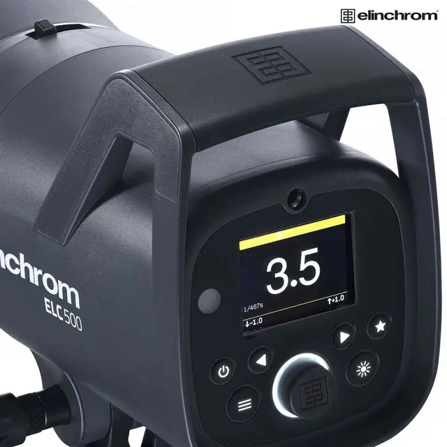 Elinchrom ELC TTL 500/500 Kit 2stk Studioblits i bag. TTL, HSS 