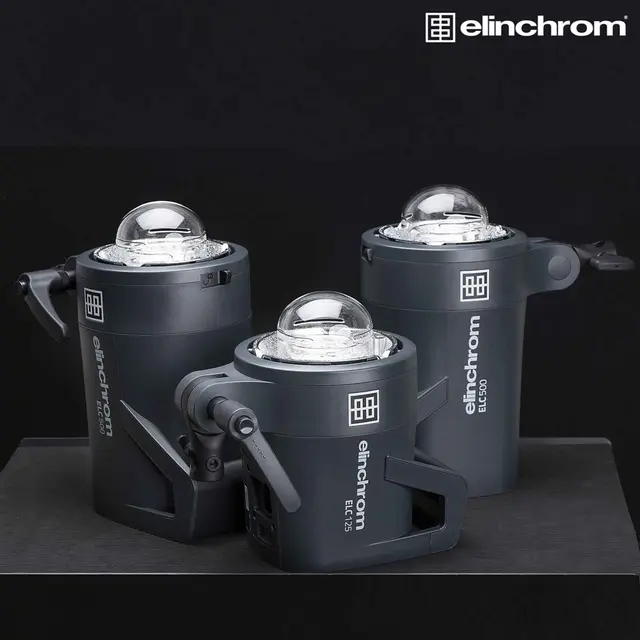 Elinchrom ELC TTL 500/500 Kit 2stk Studioblits i bag. TTL, HSS 