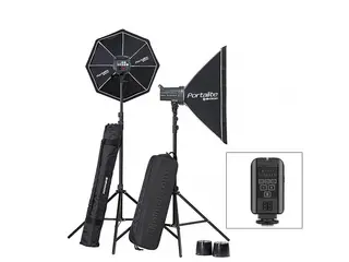 Elinchrom D-Lite RX 4/4 Softbox To Go Se Komplett 2 blits, stativer, utl&#248;ser, bag