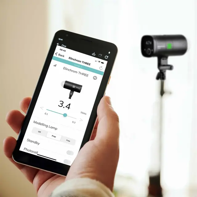 Elinchrom THREE Off-Camera Flash Dual 2stk 260Ws, USB-C ladbar LiIon batteri. 